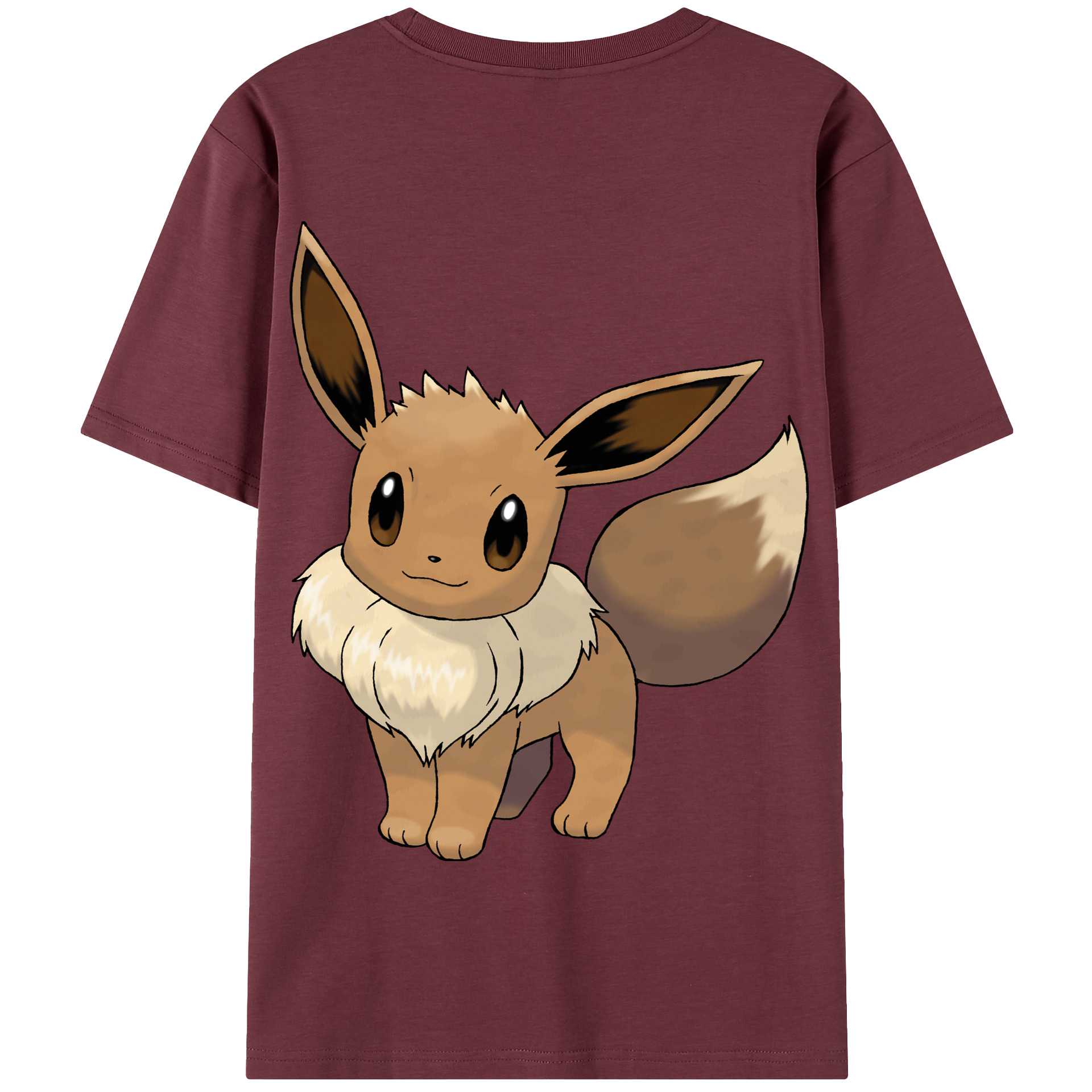 （画像用） ポケットモンスター Pokémon 綿100％半袖Tシャツ（背面プリント）